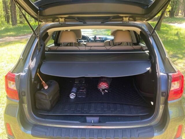 Зеленый Субару Аутбек, объемом двигателя 2.5 л и пробегом 116 тыс. км за 15678 $, фото 16 на Automoto.ua