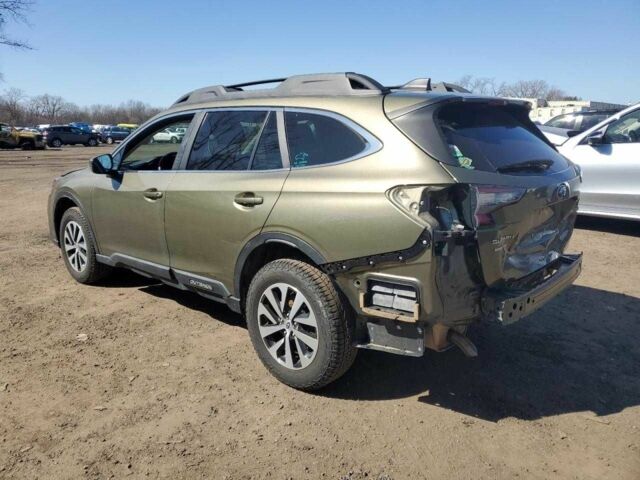 Зелений Субару Аутбек, об'ємом двигуна 2.5 л та пробігом 69 тис. км за 5000 $, фото 1 на Automoto.ua