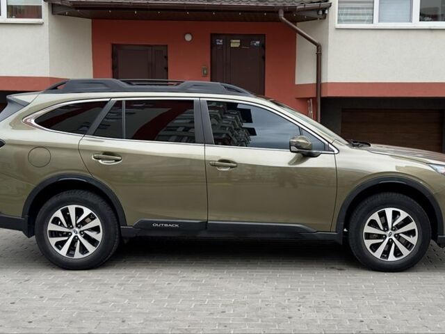 Зеленый Субару Аутбек, объемом двигателя 2.5 л и пробегом 103 тыс. км за 21800 $, фото 1 на Automoto.ua