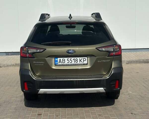 Зеленый Субару Аутбек, объемом двигателя 2.5 л и пробегом 76 тыс. км за 25700 $, фото 5 на Automoto.ua