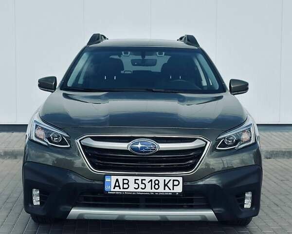 Зеленый Субару Аутбек, объемом двигателя 2.5 л и пробегом 76 тыс. км за 25700 $, фото 1 на Automoto.ua