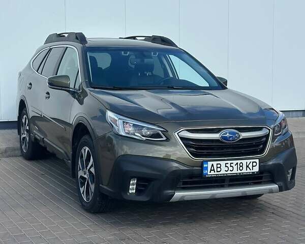 Зеленый Субару Аутбек, объемом двигателя 2.5 л и пробегом 76 тыс. км за 25700 $, фото 2 на Automoto.ua