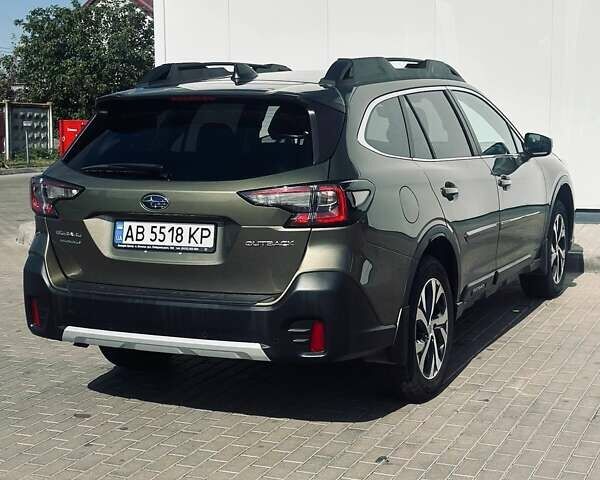 Зеленый Субару Аутбек, объемом двигателя 2.5 л и пробегом 76 тыс. км за 25700 $, фото 6 на Automoto.ua