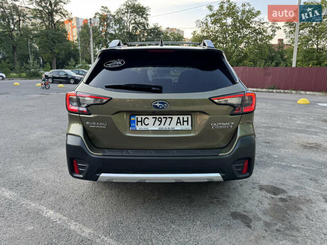 Зелений Субару Аутбек, об'ємом двигуна 2.39 л та пробігом 32 тис. км за 28200 $, фото 5 на Automoto.ua