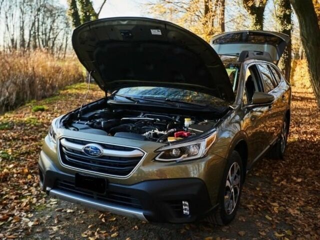 Зеленый Субару Аутбек, объемом двигателя 2.5 л и пробегом 52 тыс. км за 15300 $, фото 5 на Automoto.ua