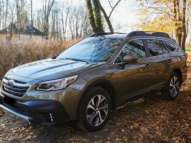 Зеленый Субару Аутбек, объемом двигателя 2.5 л и пробегом 52 тыс. км за 15300 $, фото 3 на Automoto.ua