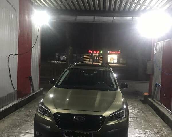 Зелений Субару Аутбек, об'ємом двигуна 2.39 л та пробігом 22 тис. км за 28900 $, фото 2 на Automoto.ua