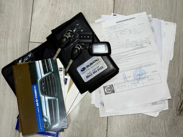 Черный Субару Трибека, объемом двигателя 3 л и пробегом 267 тыс. км за 6500 $, фото 22 на Automoto.ua