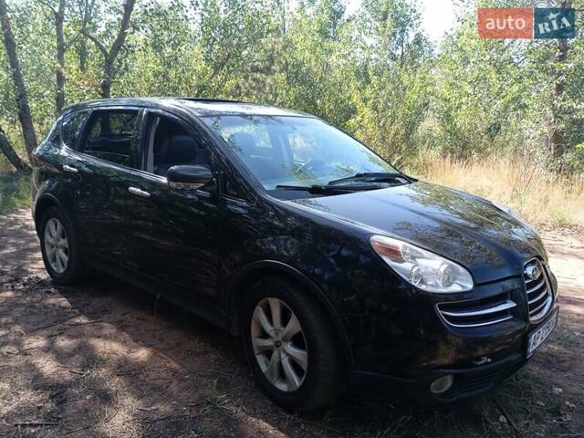 Черный Субару Трибека, объемом двигателя 3 л и пробегом 224 тыс. км за 7500 $, фото 3 на Automoto.ua