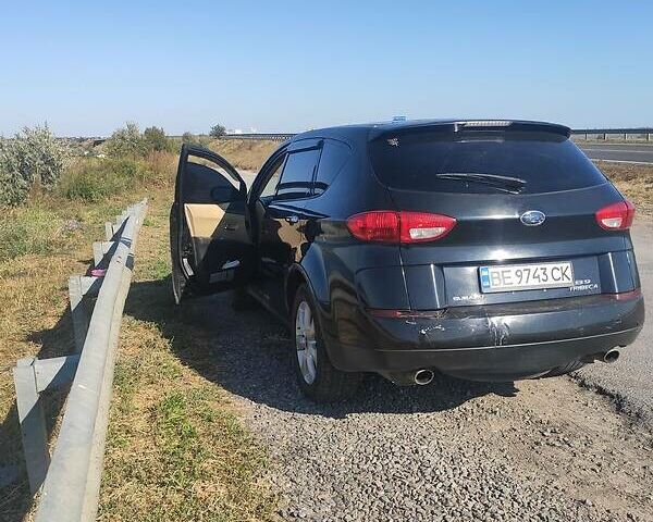 Черный Субару Трибека, объемом двигателя 3 л и пробегом 220 тыс. км за 6500 $, фото 1 на Automoto.ua