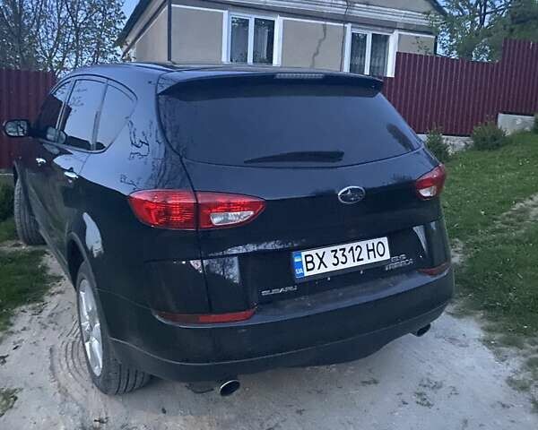 Черный Субару Трибека, объемом двигателя 3 л и пробегом 224 тыс. км за 6300 $, фото 1 на Automoto.ua