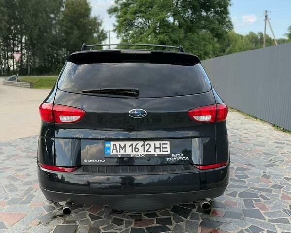 Черный Субару Трибека, объемом двигателя 3 л и пробегом 170 тыс. км за 7500 $, фото 4 на Automoto.ua