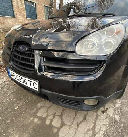 Черный Субару Трибека, объемом двигателя 3 л и пробегом 225 тыс. км за 6800 $, фото 5 на Automoto.ua