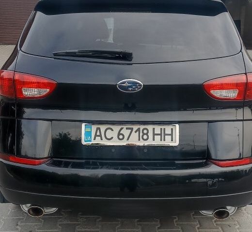 Черный Субару Трибека, объемом двигателя 3 л и пробегом 141 тыс. км за 7550 $, фото 4 на Automoto.ua