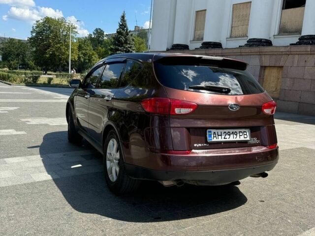 Красный Субару Трибека, объемом двигателя 3 л и пробегом 173 тыс. км за 8000 $, фото 2 на Automoto.ua