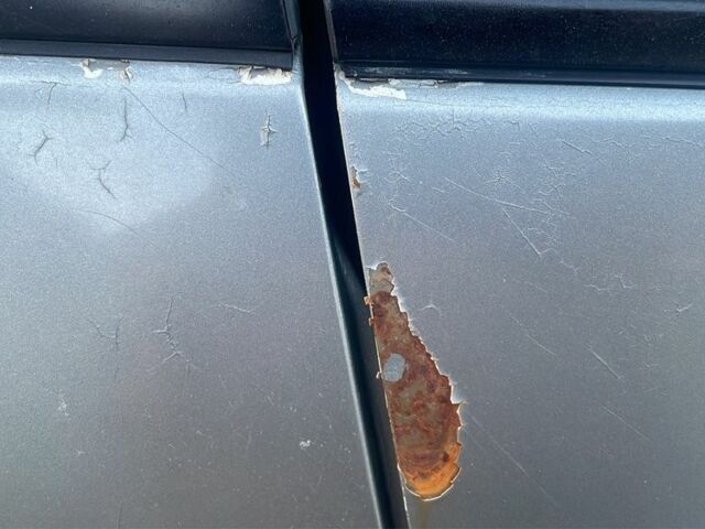 Серый Субару Трибека, объемом двигателя 3 л и пробегом 270 тыс. км за 4900 $, фото 15 на Automoto.ua