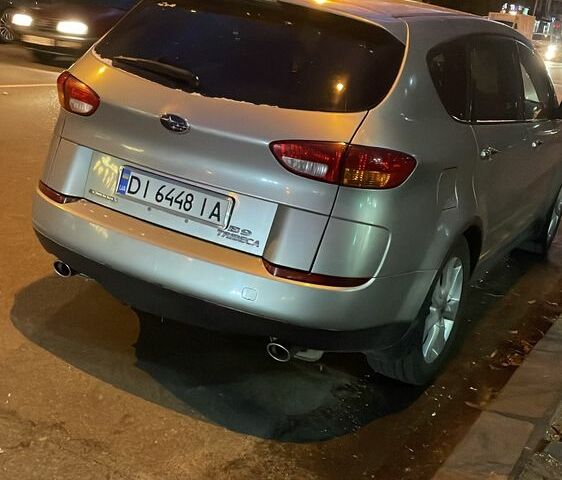 Серый Субару Трибека, объемом двигателя 3 л и пробегом 270 тыс. км за 4900 $, фото 10 на Automoto.ua