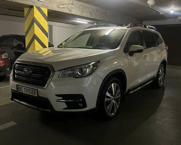 Белый Субару Ascent, объемом двигателя 2.39 л и пробегом 90 тыс. км за 24200 $, фото 1 на Automoto.ua