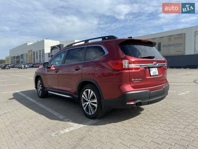 Красный Субару Ascent, объемом двигателя 2.39 л и пробегом 97 тыс. км за 22700 $, фото 1 на Automoto.ua