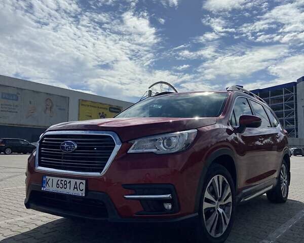 Красный Субару Ascent, объемом двигателя 2.39 л и пробегом 97 тыс. км за 22700 $, фото 5 на Automoto.ua