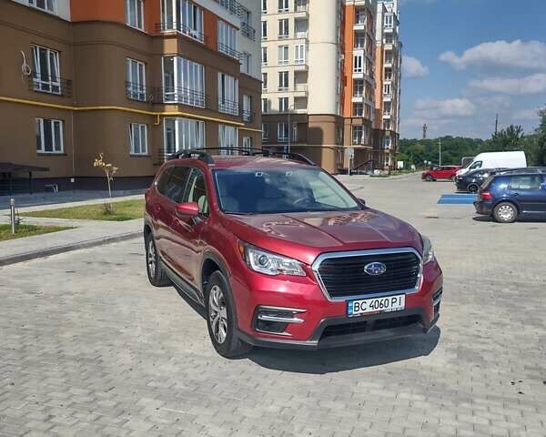 Красный Субару Ascent, объемом двигателя 2.4 л и пробегом 147 тыс. км за 22000 $, фото 2 на Automoto.ua