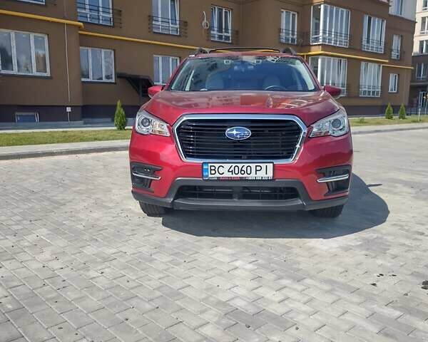 Красный Субару Ascent, объемом двигателя 2.4 л и пробегом 147 тыс. км за 22000 $, фото 4 на Automoto.ua