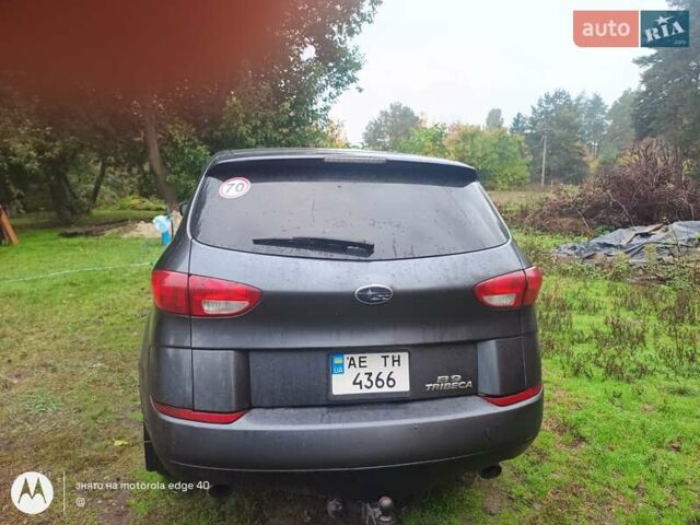 Серый Субару B9 Tribeca, объемом двигателя 3 л и пробегом 240 тыс. км за 6700 $, фото 4 на Automoto.ua