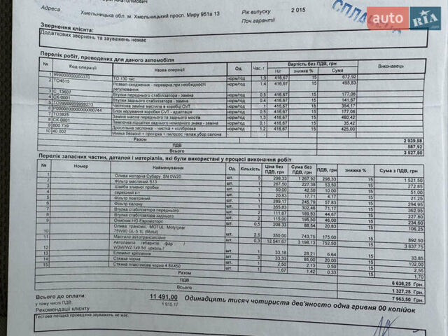 Субару Crosstrek 2015 у Хмельницькому на Automoto.ua Синій Субару Crosstrek, об'ємом двигуна 2 л та пробігом 160 тис. км за 11999 $, фото 36 на Automoto.ua
