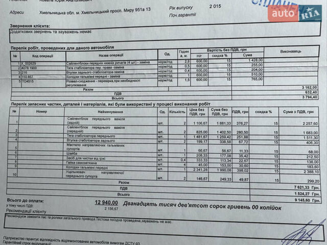 Субару Crosstrek 2015 у Хмельницькому на Automoto.ua Синій Субару Crosstrek, об'ємом двигуна 2 л та пробігом 160 тис. км за 11999 $, фото 39 на Automoto.ua