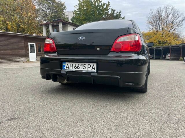 Чорний Субару Impreza WRX, об'ємом двигуна 2 л та пробігом 190 тис. км за 6500 $, фото 1 на Automoto.ua