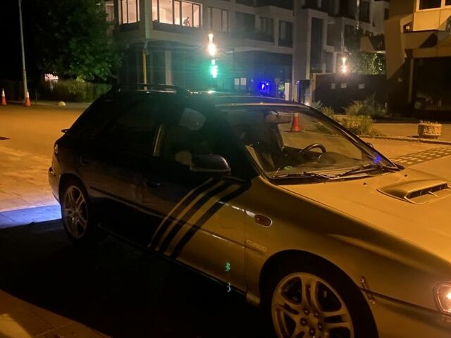 Синий Субару Impreza WRX, объемом двигателя 2 л и пробегом 220 тыс. км за 4700 $, фото 7 на Automoto.ua