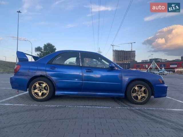 Синий Субару Impreza WRX, объемом двигателя 1.99 л и пробегом 280 тыс. км за 5500 $, фото 6 на Automoto.ua