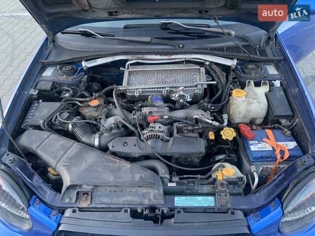 Синий Субару Impreza WRX, объемом двигателя 1.99 л и пробегом 280 тыс. км за 5500 $, фото 8 на Automoto.ua