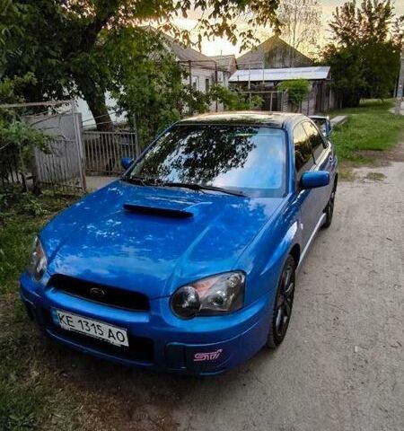 Синий Субару Impreza WRX, объемом двигателя 2 л и пробегом 235 тыс. км за 7500 $, фото 3 на Automoto.ua