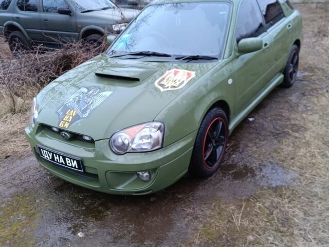 Зеленый Субару Impreza WRX, объемом двигателя 2 л и пробегом 300 тыс. км за 5994 $, фото 3 на Automoto.ua