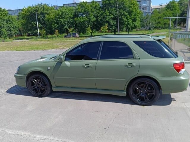 Зеленый Субару Impreza WRX, объемом двигателя 2 л и пробегом 230 тыс. км за 5900 $, фото 4 на Automoto.ua