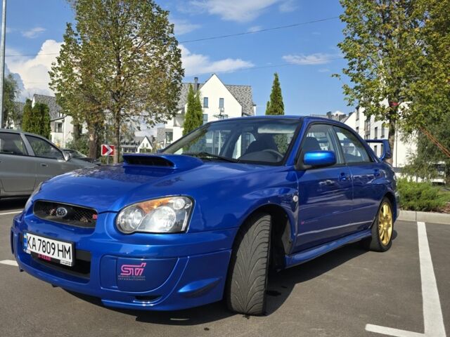 Синий Субару Импреза ВРХ СТИ, объемом двигателя 2 л и пробегом 120 тыс. км за 17000 $, фото 1 на Automoto.ua