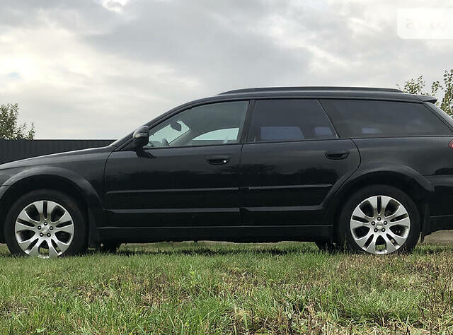 Черный Субару Legacy Outback, объемом двигателя 3 л и пробегом 275 тыс. км за 5600 $, фото 3 на Automoto.ua