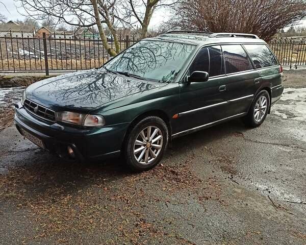 Зеленый Субару Legacy Outback, объемом двигателя 2.5 л и пробегом 340 тыс. км за 3650 $, фото 22 на Automoto.ua