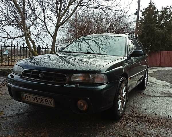 Зеленый Субару Legacy Outback, объемом двигателя 2.5 л и пробегом 340 тыс. км за 3650 $, фото 21 на Automoto.ua
