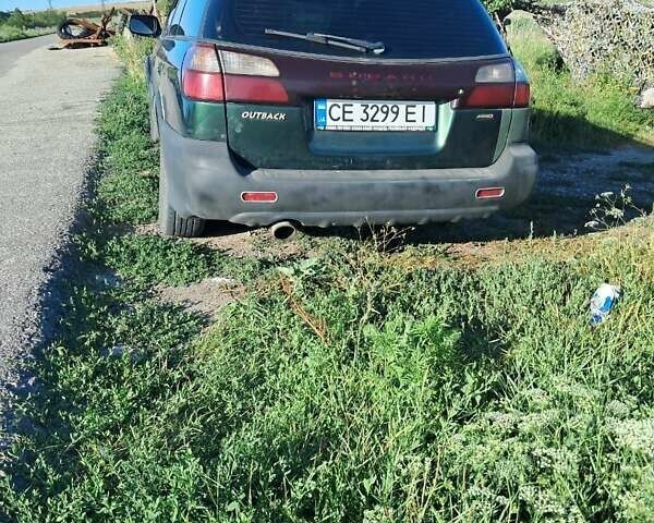 Зеленый Субару Legacy Outback, объемом двигателя 2.5 л и пробегом 250 тыс. км за 2800 $, фото 5 на Automoto.ua