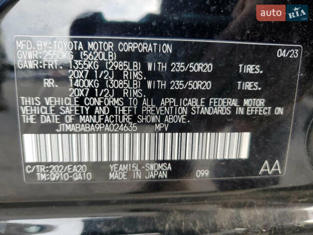 Черный Субару Solterra, объемом двигателя 0 л и пробегом 30 тыс. км за 18900 $, фото 12 на Automoto.ua