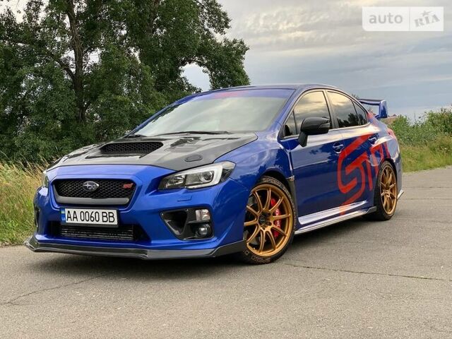 Синій Субару WRX STI, об'ємом двигуна 2.5 л та пробігом 48 тис. км за 40000 $, фото 1 на Automoto.ua