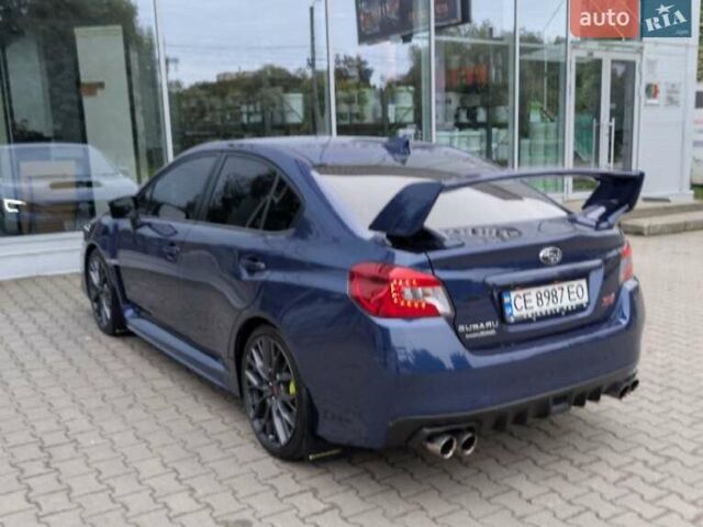 Синий Субару WRX STI, объемом двигателя 2.5 л и пробегом 129 тыс. км за 26500 $, фото 20 на Automoto.ua