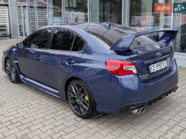 Синий Субару WRX STI, объемом двигателя 2.5 л и пробегом 129 тыс. км за 26500 $, фото 4 на Automoto.ua