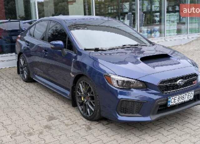 Синий Субару WRX STI, объемом двигателя 2.5 л и пробегом 129 тыс. км за 26500 $, фото 11 на Automoto.ua