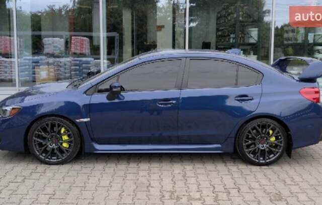 Синий Субару WRX STI, объемом двигателя 2.5 л и пробегом 129 тыс. км за 26500 $, фото 15 на Automoto.ua
