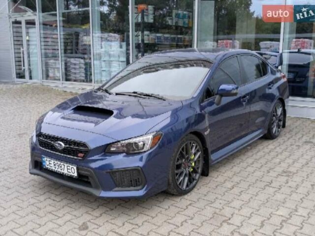Синий Субару WRX STI, объемом двигателя 2.5 л и пробегом 129 тыс. км за 26500 $, фото 3 на Automoto.ua