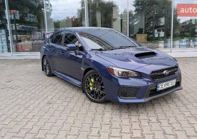 Синий Субару WRX STI, объемом двигателя 2.5 л и пробегом 129 тыс. км за 26500 $, фото 7 на Automoto.ua
