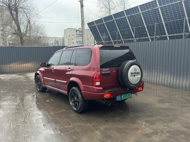 Красный Сузуки Гранд Витара, объемом двигателя 2 л и пробегом 189 тыс. км за 4500 $, фото 1 на Automoto.ua